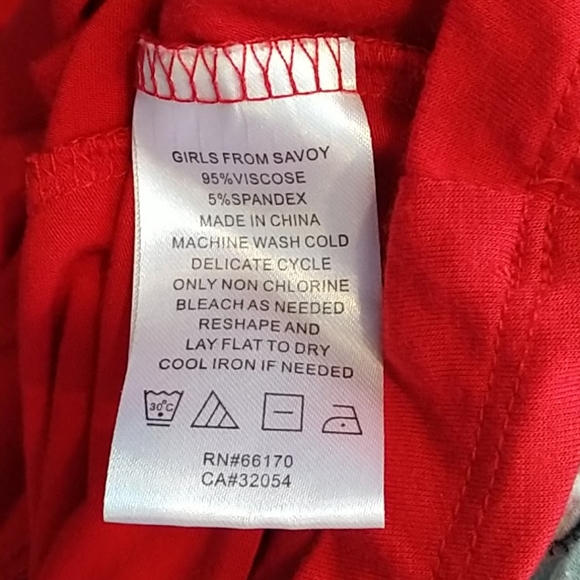 Anthropologie Savoy Red Pleated Grecian Wrap S M - Picture 8 of 8